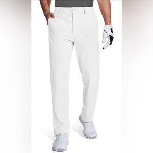 White Golf Pants